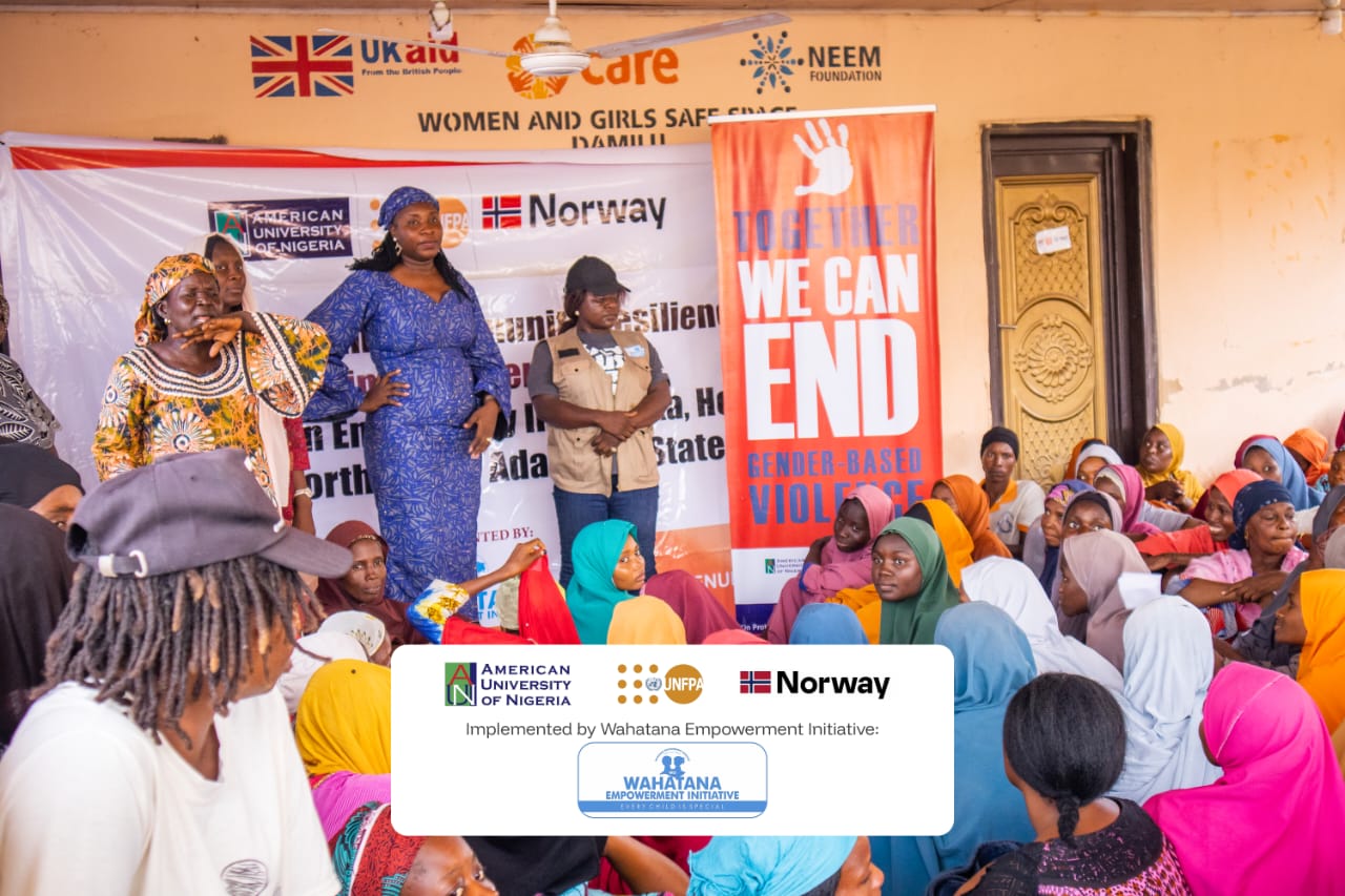 wahatana initiative outreach for distributionn of dignity kit
