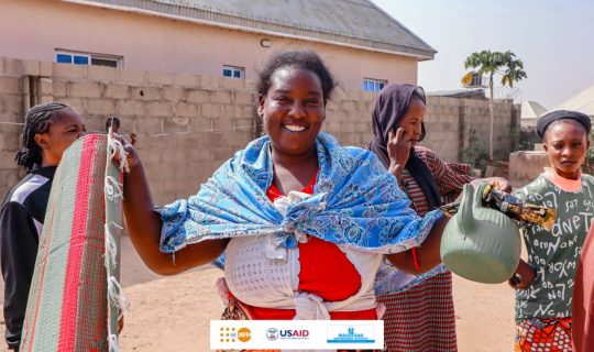 wahatana beneficiary smiling